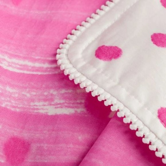 MOSCHINO Brushstroke Scribble Sketches Pink Trench Coat Dress Poplin 2019 BARBIE - Picture 15 of 17